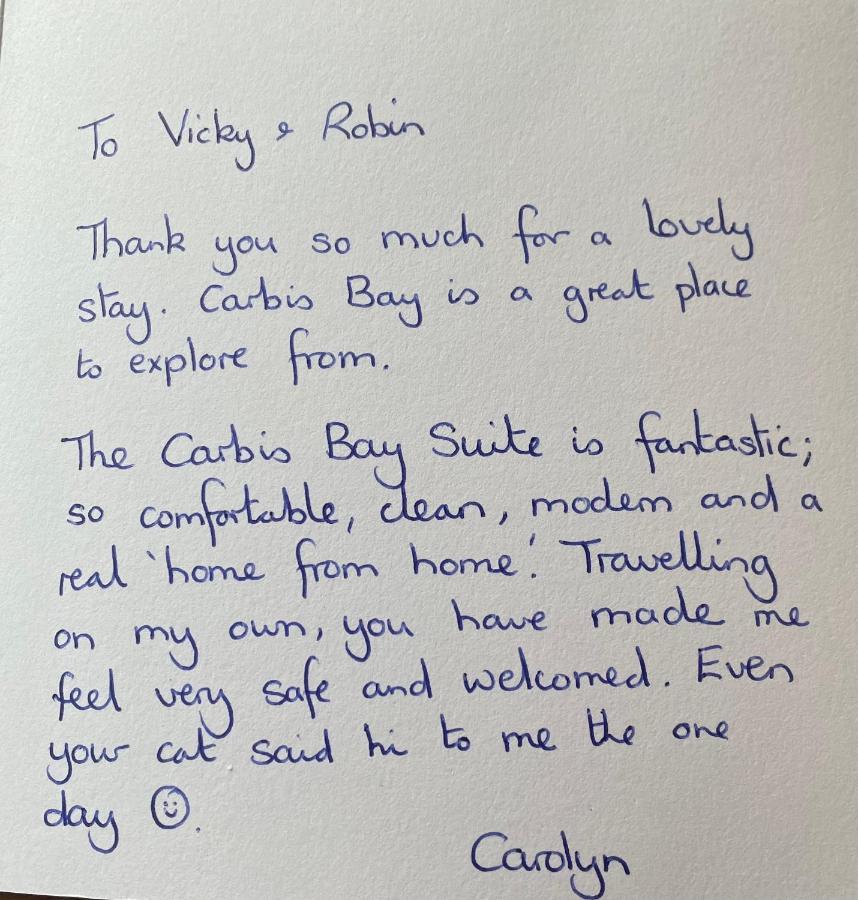Carbis Bay Suite, Carbis Bay, St Ives, Free Parking, Near Beach Extérieur photo